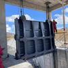 Гидравлический стальной подъемный затвор для каналов водохранилища