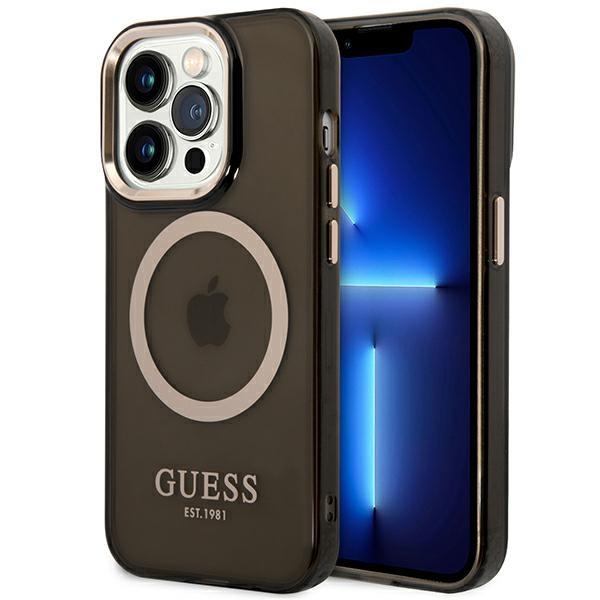 Etui do iPhone 14 Pro Max Guess MagSafe Czarne