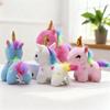 Mini Unicorn Plush Keychain: Cute Pony Bag Pendant