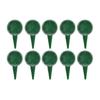 10pcs Hand Seed Sower with 5 Different Settings Reusable Seed Dispenser Seed Planter Tool for Transplanting Plant Green