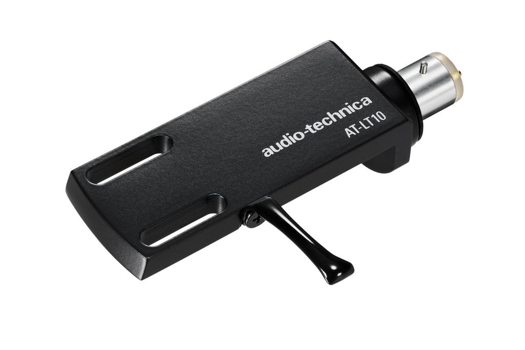 Головка звукоснимателя алюминиевая легкая конструкция матово-черная Audio-Technica AT-LT10 литая