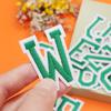 Fabric Embroidery Mixed Hat Badge Clothing Stickers Alphabet Patch Letters Patches Garment Applique