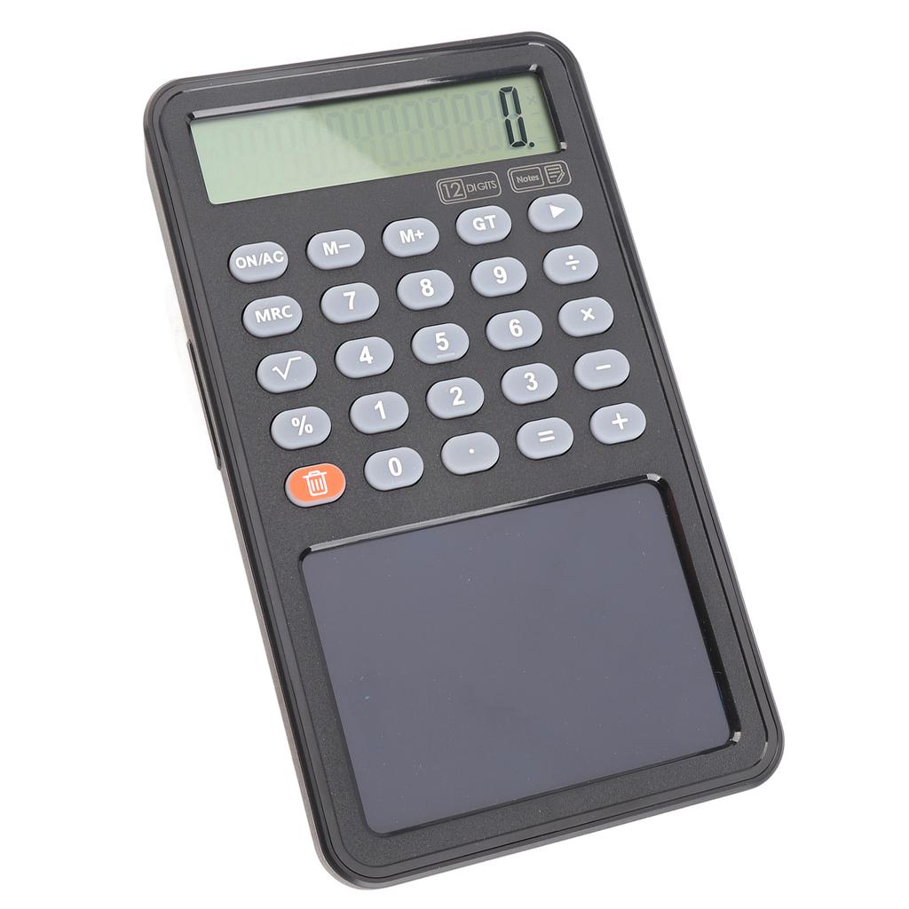 Калькулятор 12-разрядный ЖК-калькулятор-блокнот портативный многоразовый настольный калькулятор для офиса школы