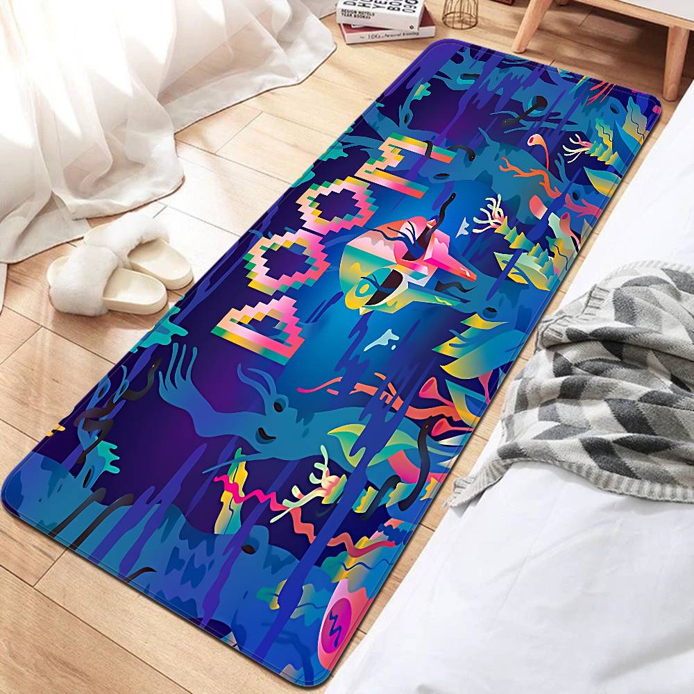 M-MF DOOM Room Mats Cheaper Anti-slip Modern Living Room Balcony Printed Household Carpets