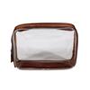 1pc PVC Makeup Bag Transparent Waterproof Large Capacity Cosmetics Travel Storage Bag In Plastic Zipper Toilet Bag
