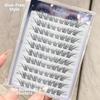 Self Adhesive/Without Glue 80 Clusters False Eyelashes Anime Style False Eyelashes  Daily/Party
