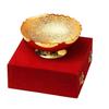 Bowl for Decoration with Red Velvet Box | Bowl for Puja, Serving and Gifting| Brass Items |