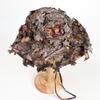 Кофейная широкополая солнцезащитная шляпа с регулируемым подбородочным шнурком, удобная и дышащая, для рыбалки на открытом воздухе