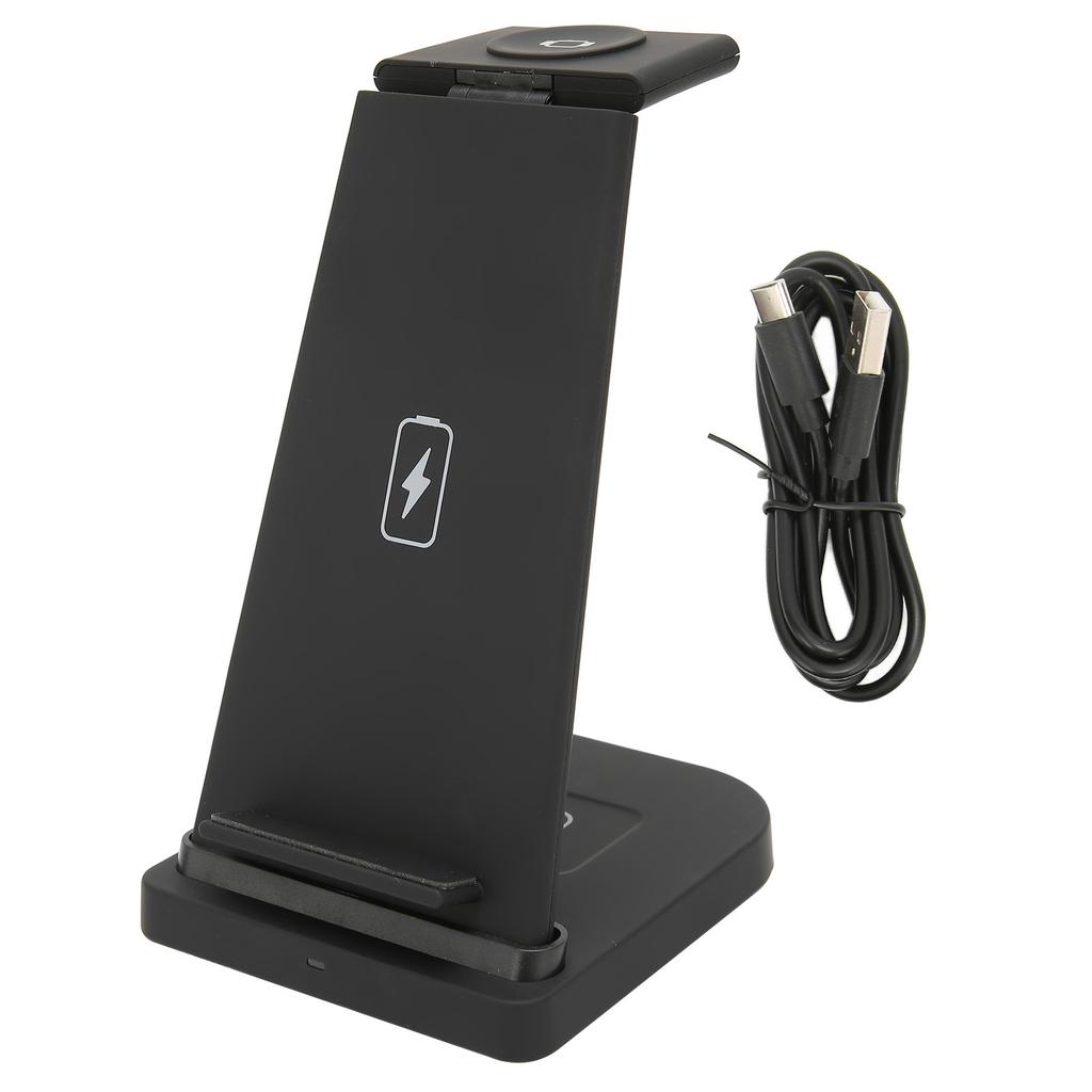 15 Вт 3 в 1 беспроводное зарядное устройство съемная складная раздельная беспроводная зарядная подставка для мобильного телефона IOS