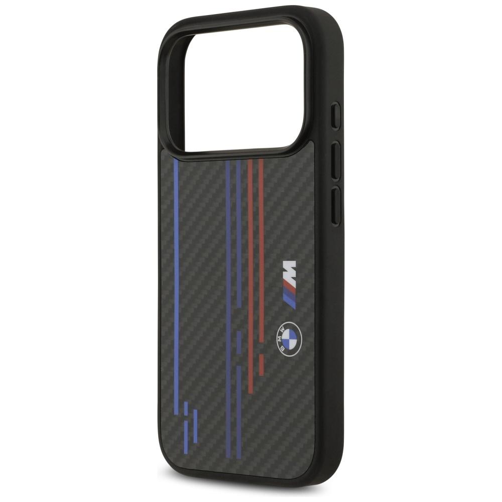 BMW M Kevlar Lines & Logo MagSafe Case for iPhone 17 Pro Black