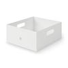 Muji Пластиковый бокс для документов из переработанного полипропилена Стандартный 1/2 Приблизительно Ширина 25 Глубина 32 Высота 12 см / Бело-серый
