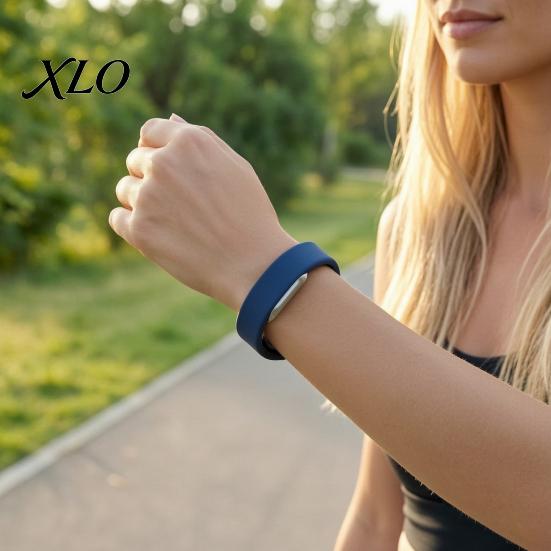 Replacement Wrist Strap for Fitness Tracker Bands Hume Band 2.0, Breathable Silicone Water Resistant Exercise Tracker, Adjustable Anti-Sweat Wristband