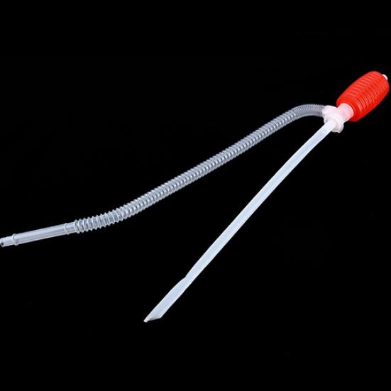 Portable Car Truck Siphon Pump Manual Hand Oil Emergency Fuel Transfer Tool