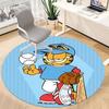 1 шт. Круглый ковер Garfield для офиса, под офисные стулья, спальни, гостиной, домашний декор a1016085