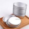 10pcs mini size oval egg shape aluminium alloy metal cheese pan cake mold bread mould tart holder pudding jelly tin DIY bakery D00