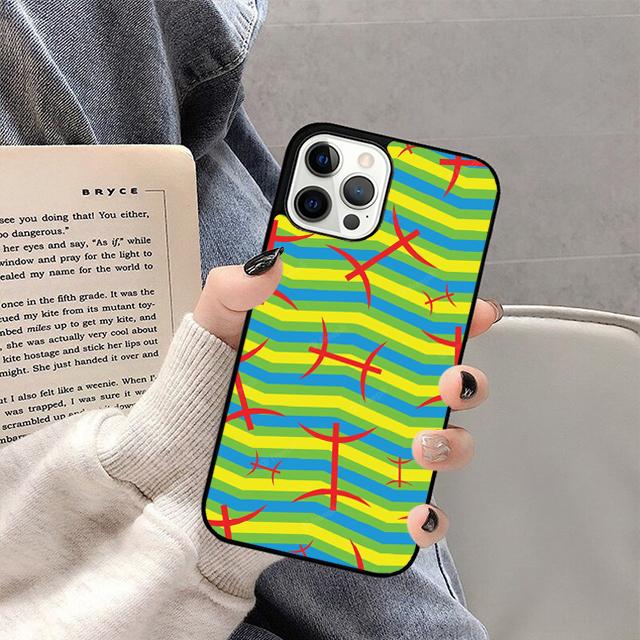 Amazigh Berber Flag Phone Case For iPhone 17 Air 16 15 14 13 12 11 Pro Max Plus Max Cover Shell coque