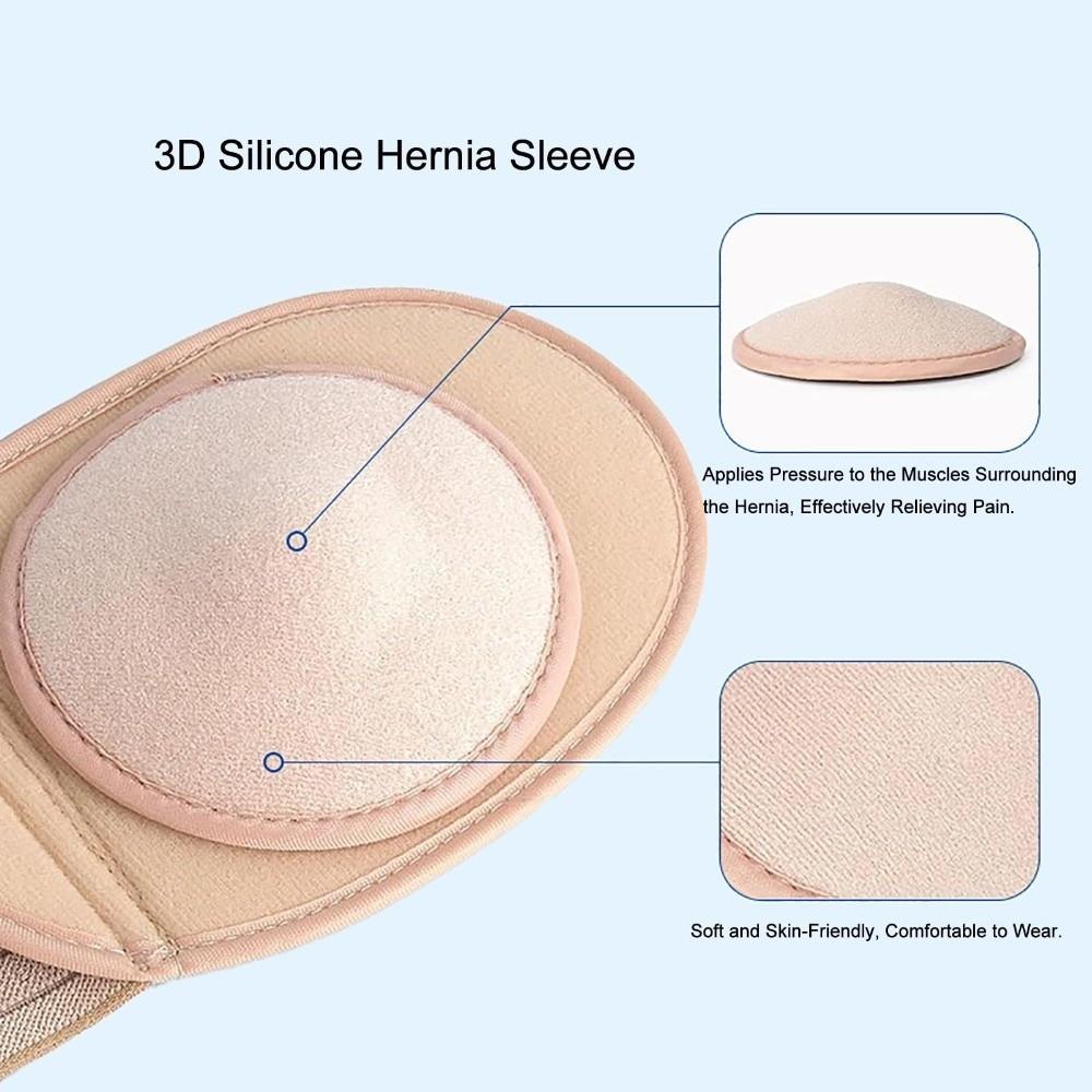 Adjustable Umbilical Hernia Belt Compression Pad Truss Support Abdominal Binder Women