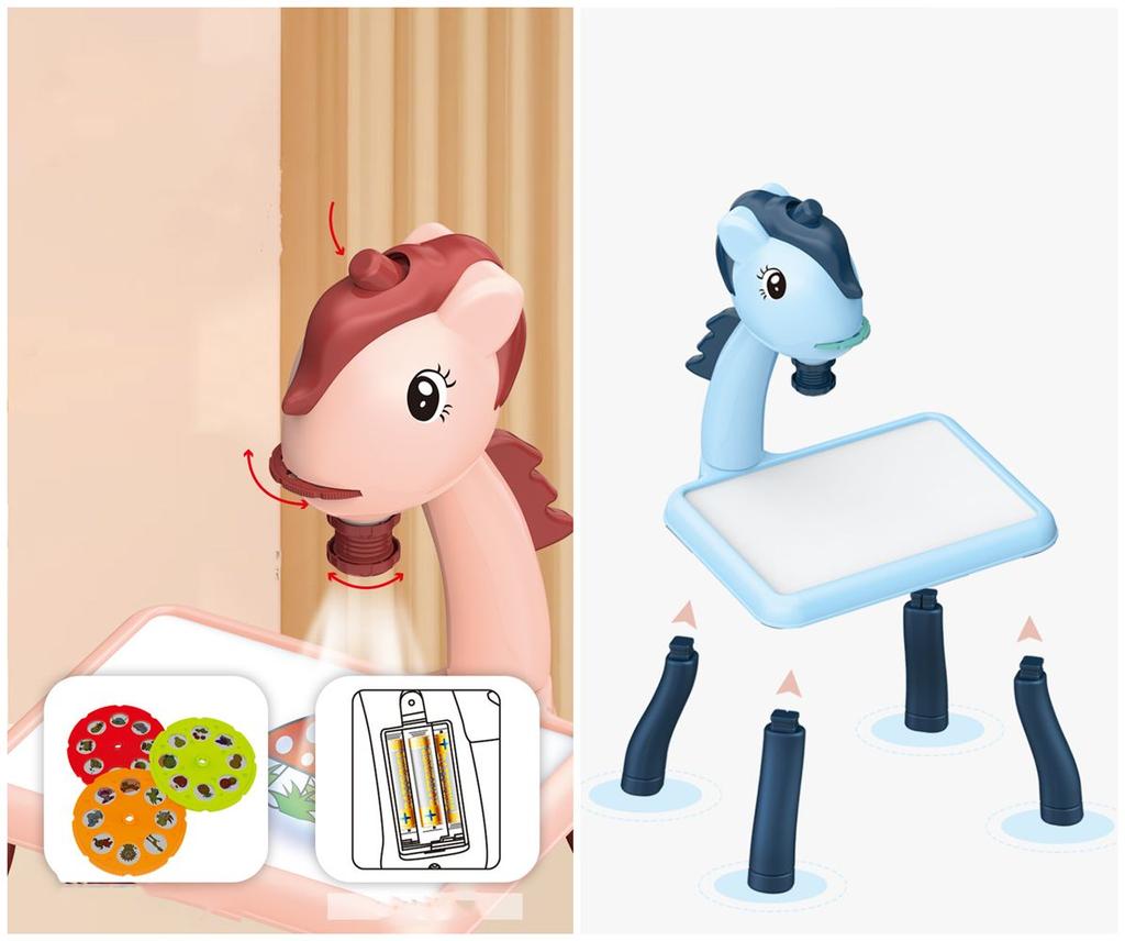 Toys Learning Toys Kids Arts Crafts Painting Toys Kids Toys Led Projector Children Drawing Table