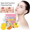 40/200 PCS Brightening Cleansing Pads, Kojic Cleansing Pads Helps Balance Skin Oil And Water Hydrating Remove Excess Keratin