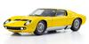 Kyosho Оригинальный масштаб 1/18 Lamborghini Miura P400 (желтый) Готовая модель KS08314Y
