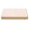 Bamboo Jewelry Stand Organizer Slots For Ring Bracelet Holder Showcase Tray