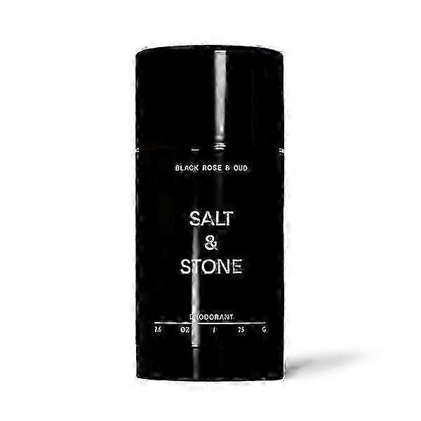 2025 Salt # Stone Unisex Black Oud Extra_Strength Aluminum-Free Deodorant # Black 1pcs