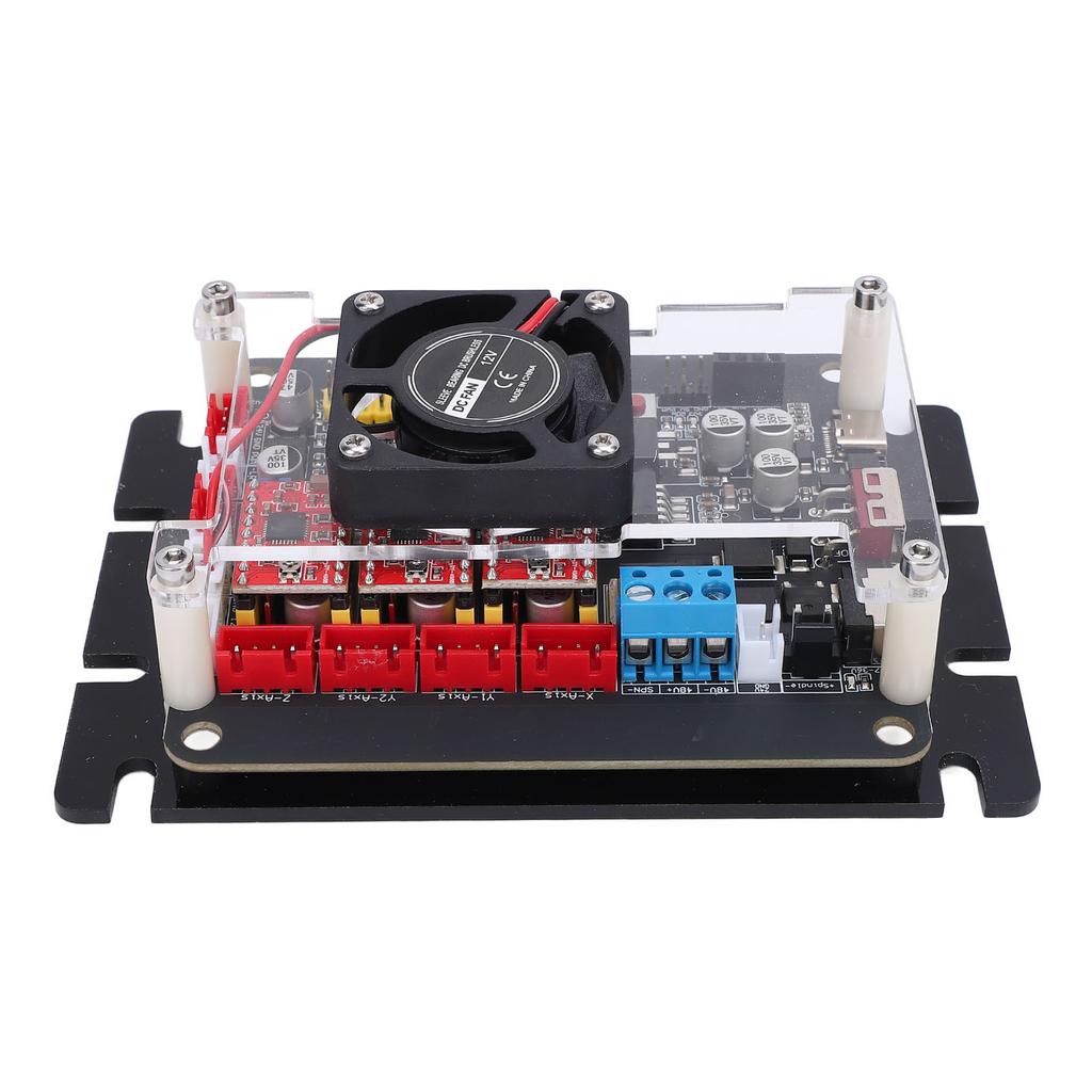 Плата управления гравировальным станком с ЧПУ с охлаждающим вентилятором 2 оси 3 оси 32-битная плата контроллера GRBL