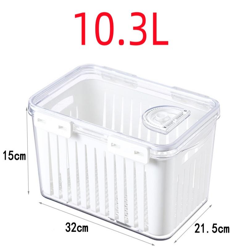 Refrigerator Storage Box Transparent Fridge Organizer Food Storage Containers Vegetable Fruit Baskets Kitchen Organizer Tools