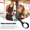 Тренажер для силового захвата с силиконовым захватом и 5 эластичными накладками для пальцев 3 уровня сопротивления Регулируемая терапия для рук, реабилитационная тренировка, носилки для пальцев