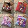 The Amazing Digital Circu Cushion Cover Ponmi Jax Clown Pillowcase Square Pillowcase Home Office Decoration Pillow Case 45cm