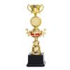New Gold Gold Trophy Awards Plastic School Rewarding Supply Award Cup Crown Prize Cup Sports Winner