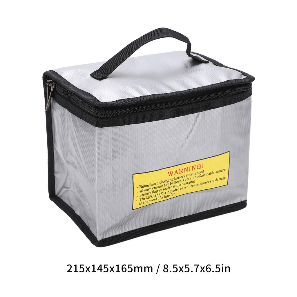 Безопасная сумка Портативный огнестойкий взрывозащищенный безопасный чехол для хранения литиевой батареи