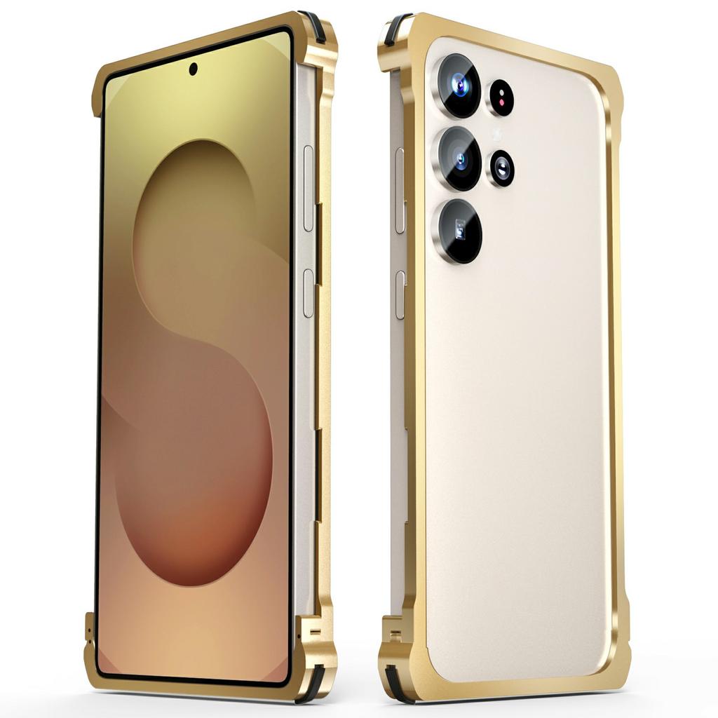 Бампер для Samsung Galaxy S25 Ultra Металлическая рамка Защелкивающаяся Теплоотводящая Накладка на телефон