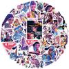 55/110 шт. K-POP Охотники на демонов Пленочные наклейки Телевизионные аксессуары Декоративные наклейки для компьютера Водостойкие виниловые Игрушка Подарки для девочек