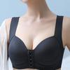 Женский бюстгальтер с пряжкой спереди без стального кольца, тонкая чашка, спортивное бесшовное нижнее белье