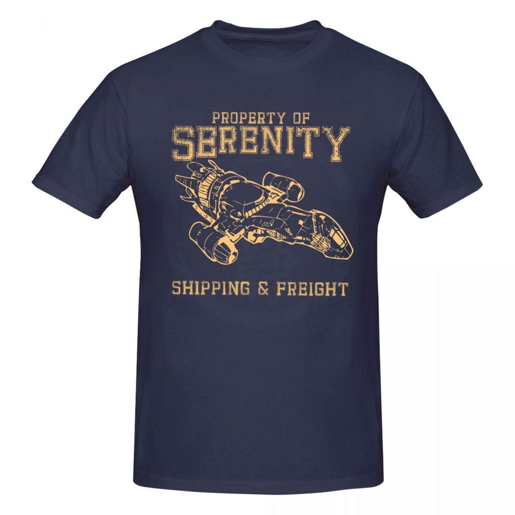 Unisex Firefly Serenity Trending T Shirt Streetwear Cotton Crewneck Anime Shirt