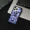 Чехлы Wildflower Aurora Aura Anti-Fall для iPhone 12 13 14 15 16 Pro Max Plus 17pro Покрытие краской Авокадовая ткань wf Чехол для телефона