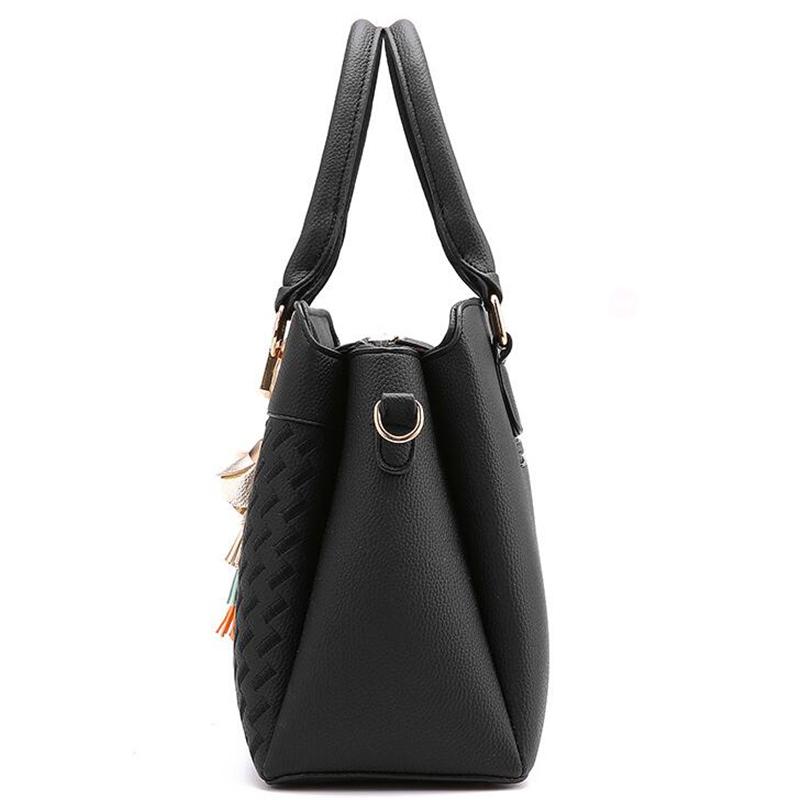 Luxury Handbag Women Crossbody Bag with Tassel Hanging  Female Shoulder Bags Embroidery