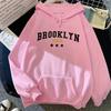 Свитшот с принтом букв BROOKLYN Повседневная мужская одежда