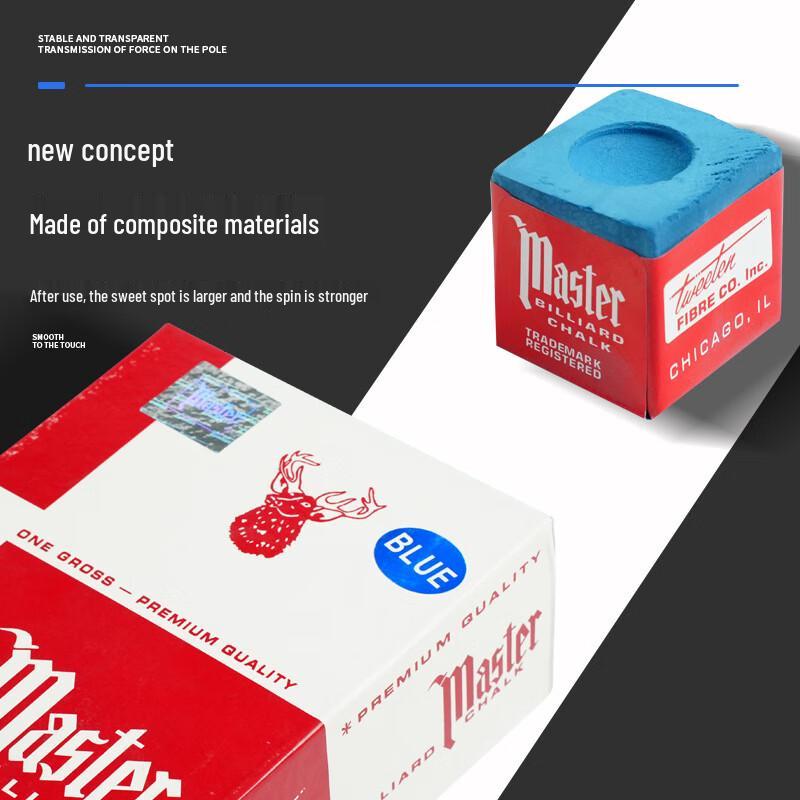 Shiyijue Five Star Professional Billiards Pool Cue Chalk