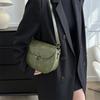 Fashionable Casual Shoulder Bag For Women Vintage Design Soft And Spacious Saddle Bag