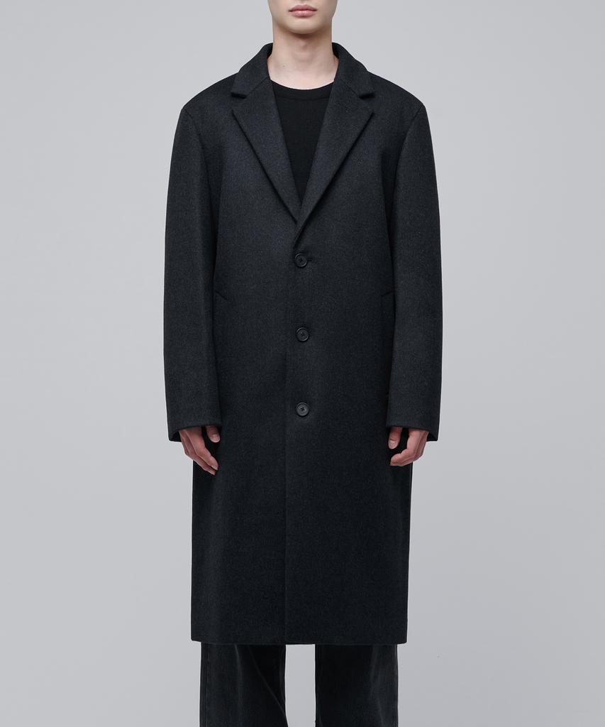 Musinsa Standard Cashmere 20 Oversized Single Coat [Charcoal Grey]