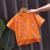 Boys' Short Sleeved Summer Clothes Baby's T-shirt Thin Design Boys' and Girls' Baby Tops for Summer