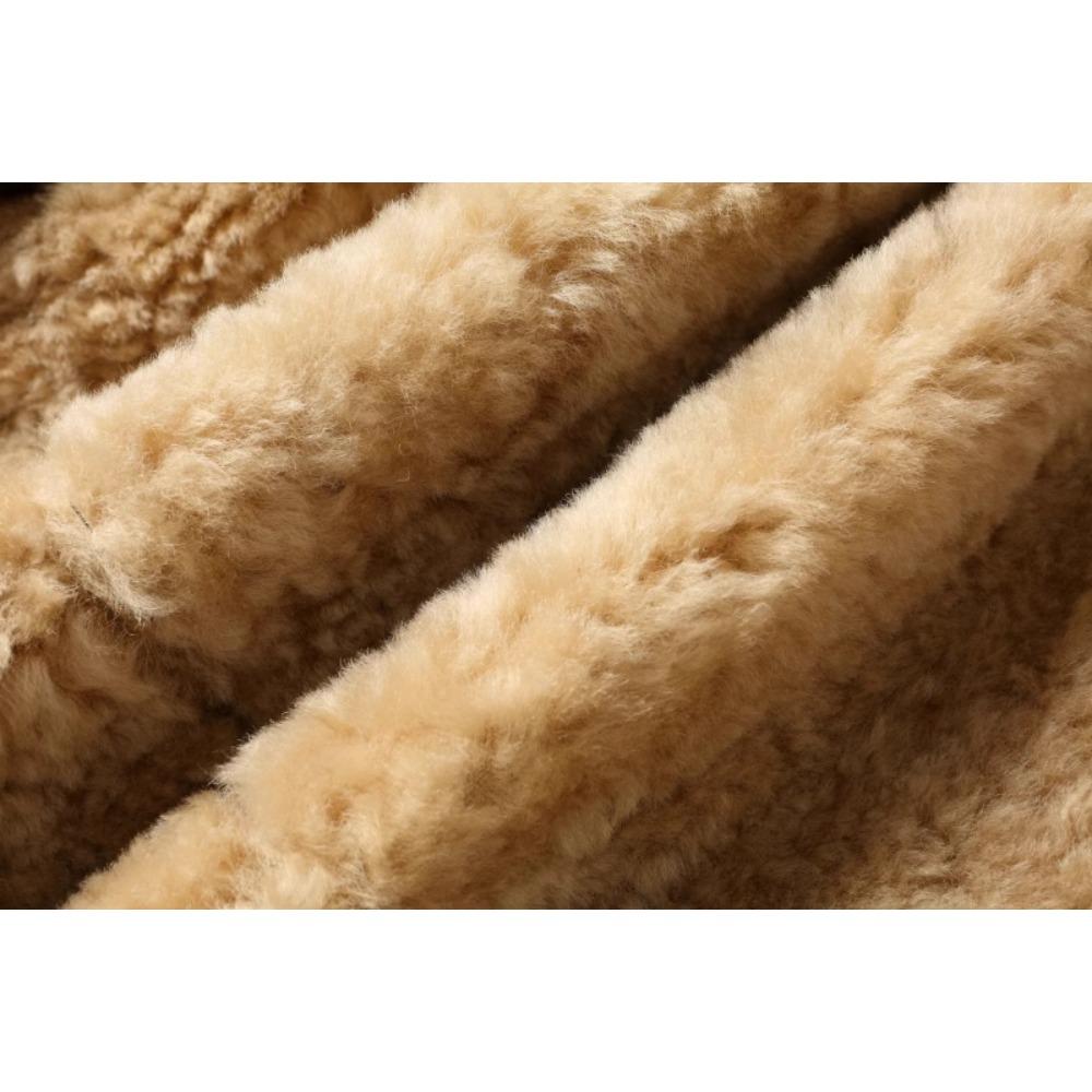 Китайский размер теплое пальто B3 Flight Coat для мужчин натуральная овчина меховая куртка мужская настоящая овчина шуба зима