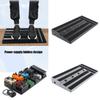 Guitar Pedal Panel with Sticking Tape Guitar Pedal Accessories Sturdy Guitar Pedalboard Case Guitar Effects Pedal Board