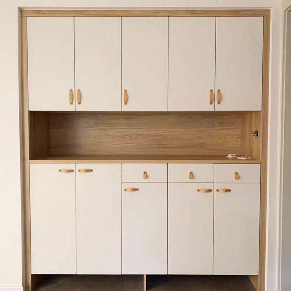 Кухонный шкаф Фурнитура для шкафа Мягкие ручки для ящиков Мебельные ручки Кожаные ручки Дверные ручки