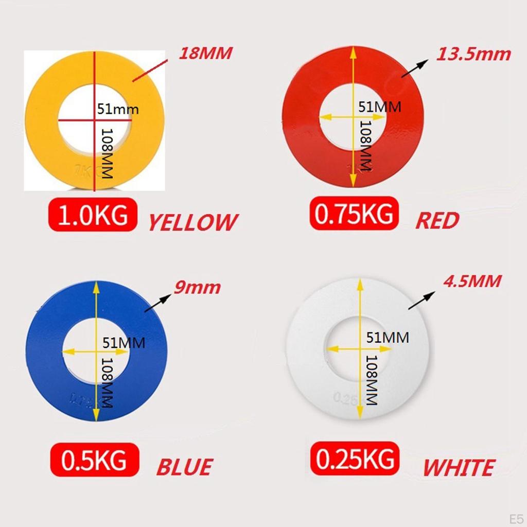 Дробная 0,25/0,5/0,75/1 кг Микро-блин для силовых тренировок