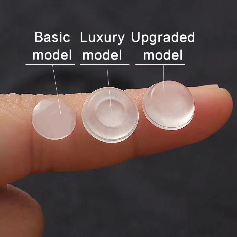 Прозрачный силиконовый противоударный гранулированный наполнитель для двери шкафа, противоударный наполнитель, бесшумная паста, буфер, противоскользящие гранулы с антиклеем