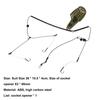 1 Set Lightweight Fishing Feeder Hollow Grid High Strength ABS Fishing Bait Cage for Angling
