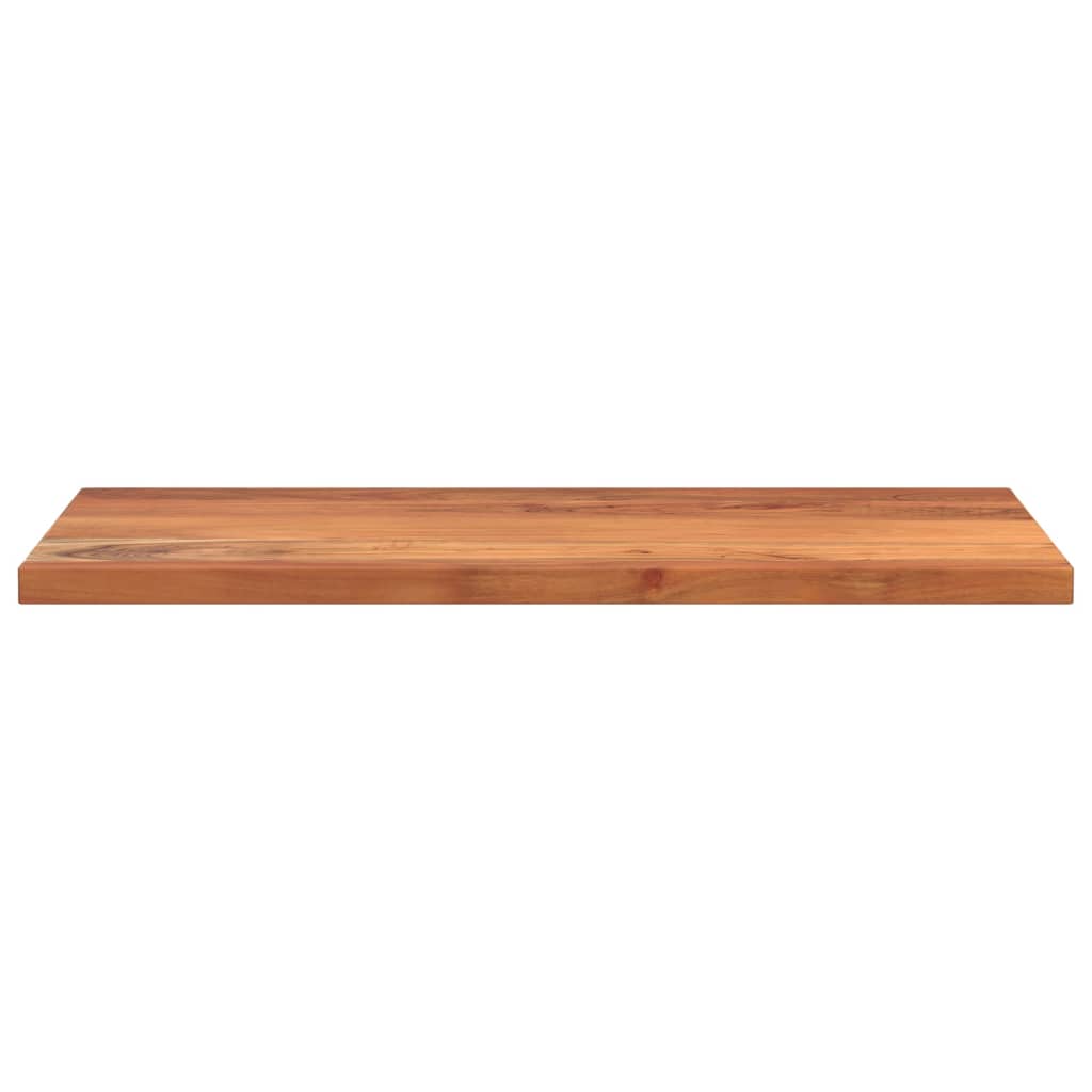 Table Top 120 x 60 x 2.5 cm Rectangular Solid Acacia Wood